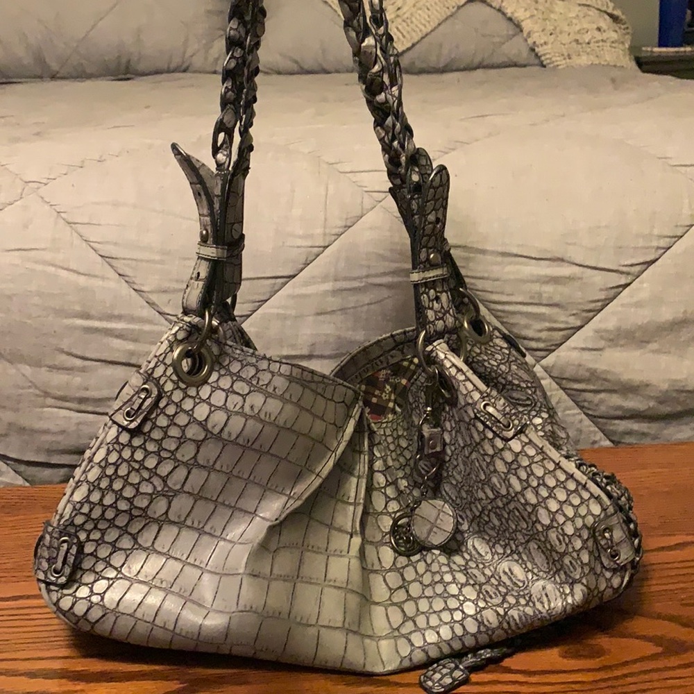 Pleather Snake Skin Purse